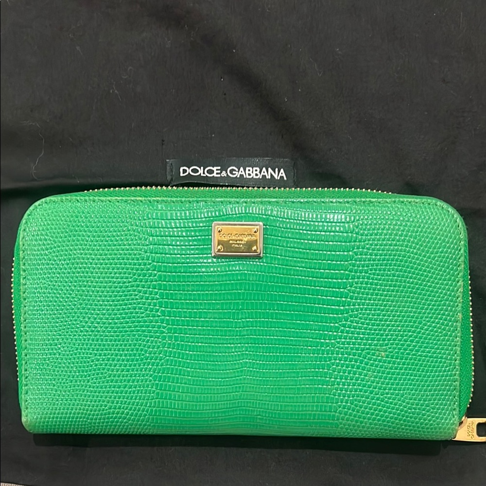 Dolce & Gabbana Green Wallet